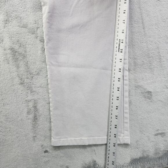 Gloria Vanderbilt Jeans Womens 18 Light Gray Amanda High Rise Slim Leg Stretch - Picture 11 of 13